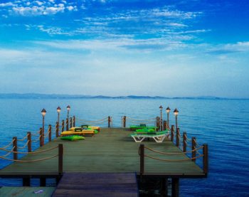 Assos Kayalar Blue Hotel Denize İskele çalışmamız