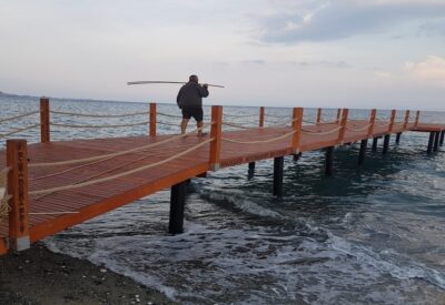 Balıkesir Büyükşehir Gönen Denizkent Denize İskele çalışmamız