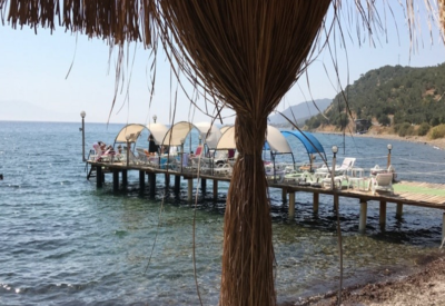 Assos Köşk Et Lokantası Denize İskele çalışmamız
