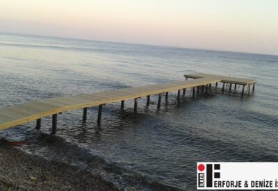 Assos Özel Villa Denize İskele çalışmamız