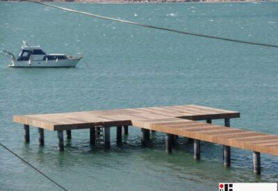 Ayvalık Paşa Limanı Denize İskele çalışmamız